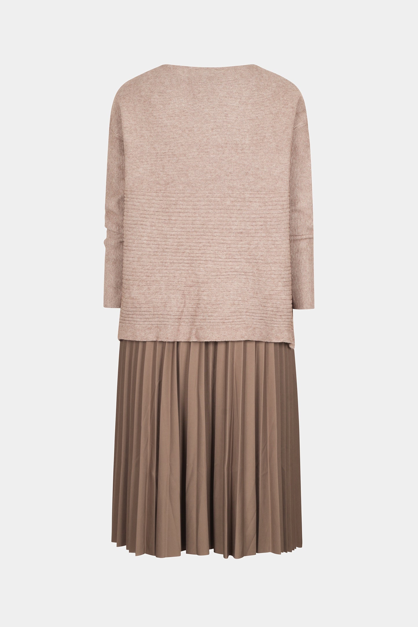 Leelan Asymmetric Hem Dress Set