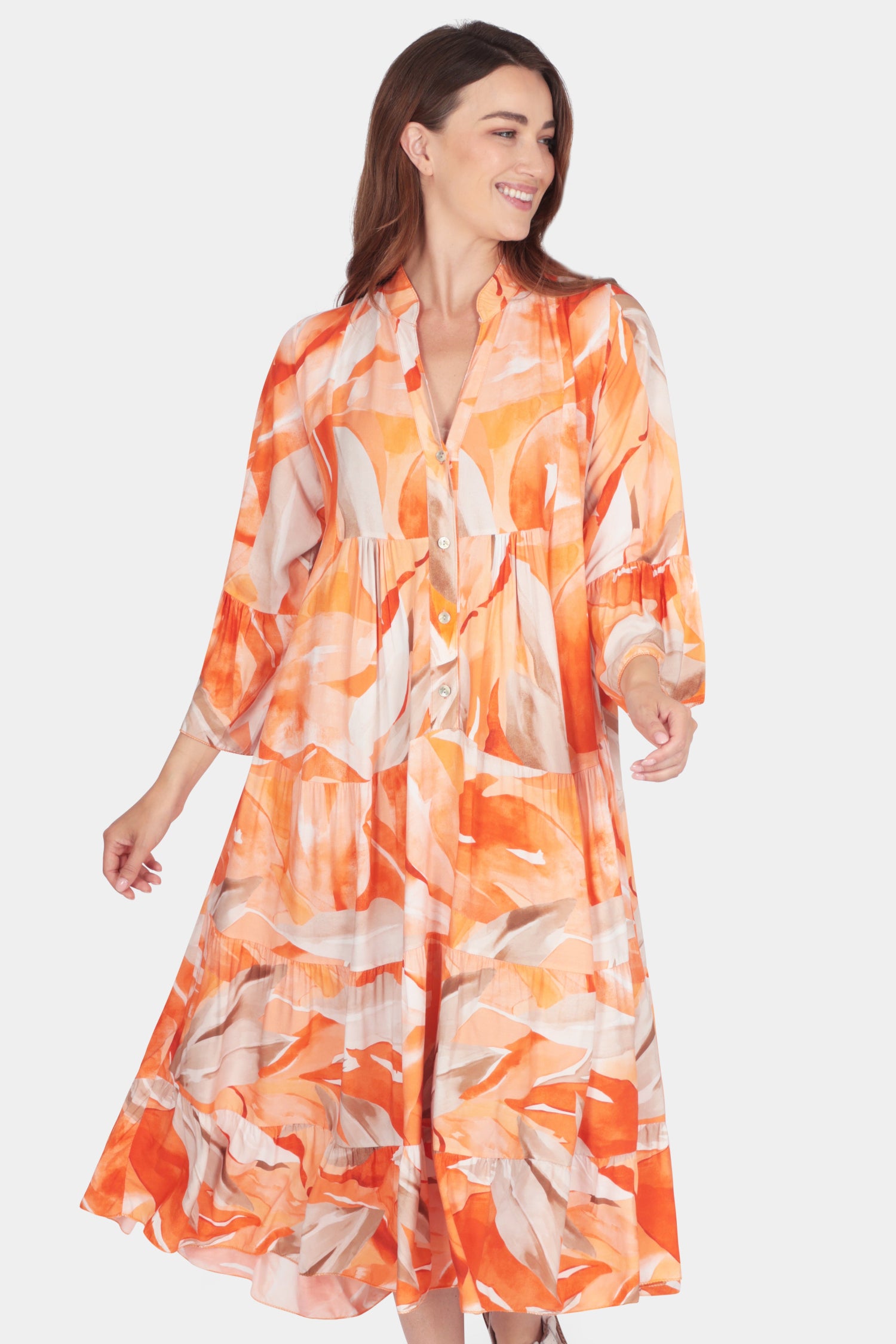 Willow Tiered Midi Dress