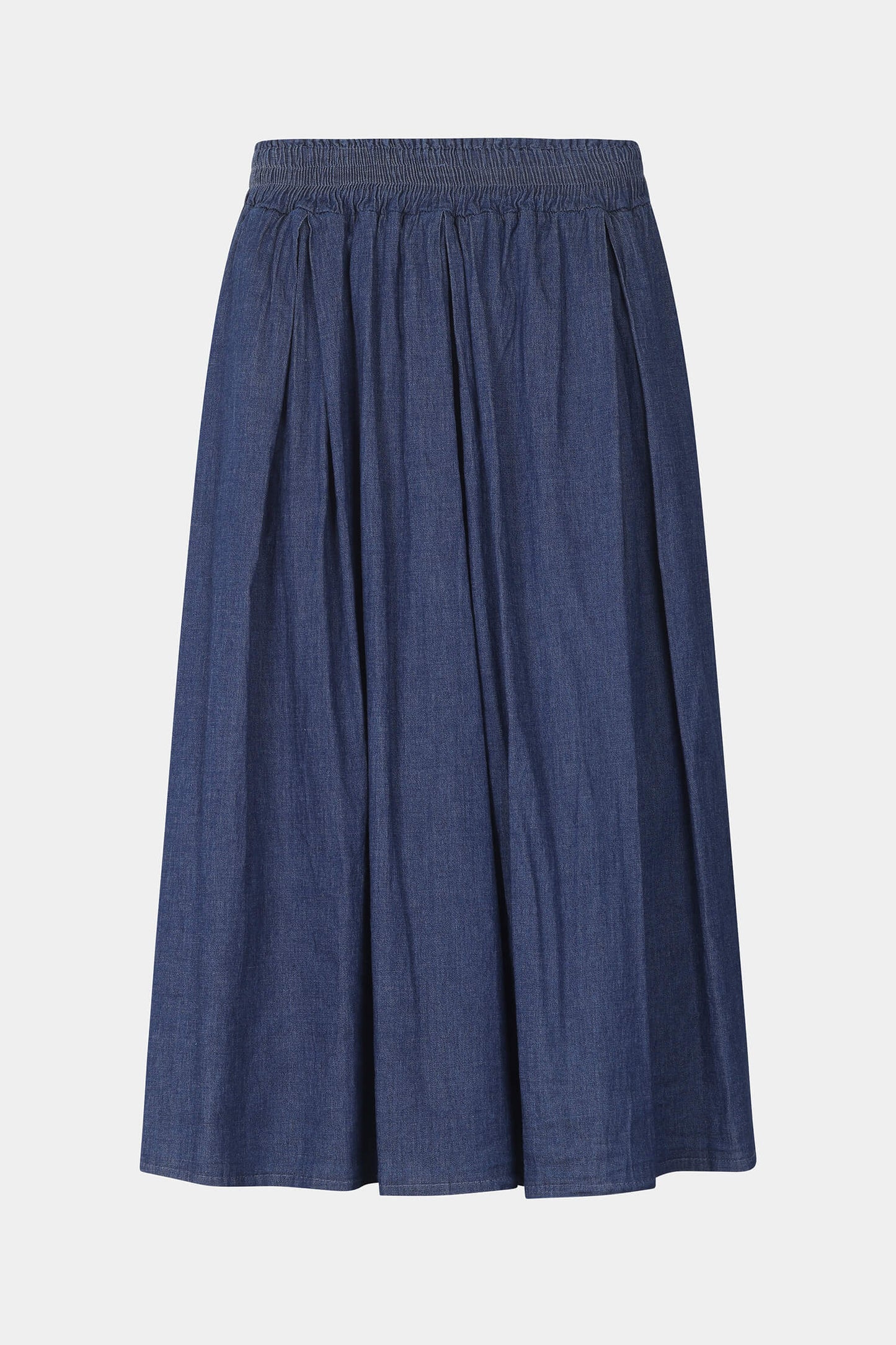 Darley Denim Pleat Skirt