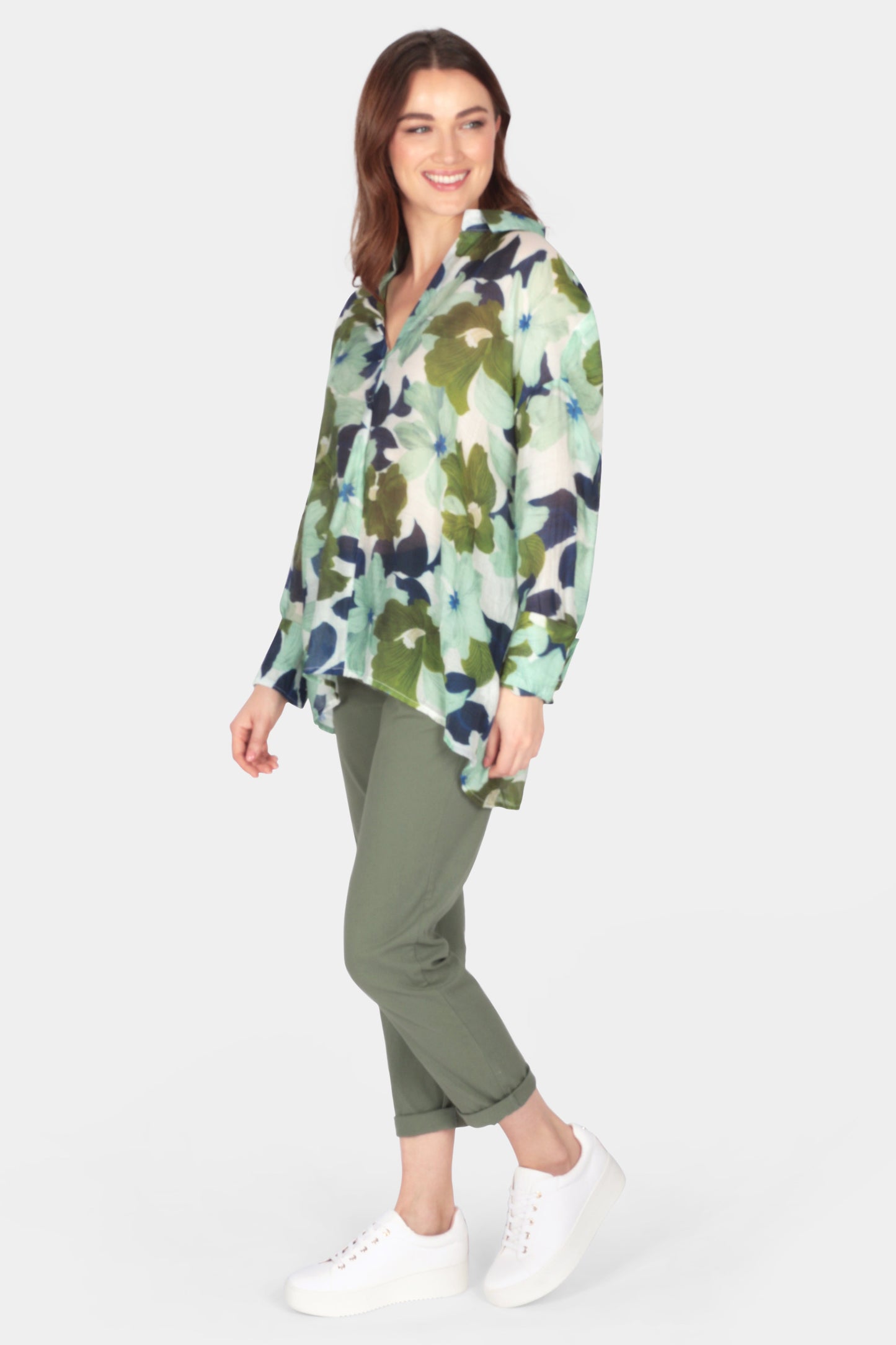 Fiorie Print Blouse - Fenella