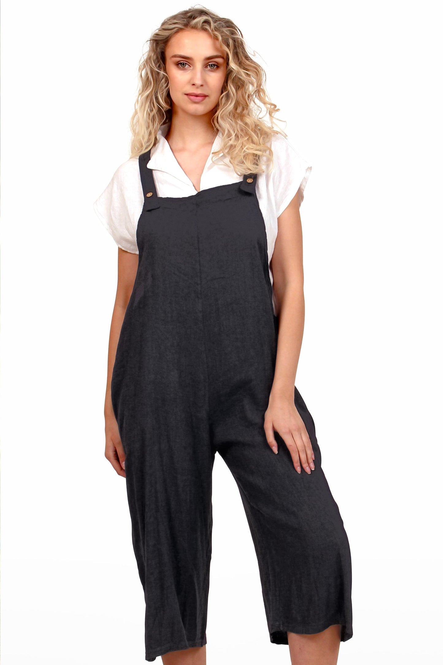 Artisan Linen Dungarees