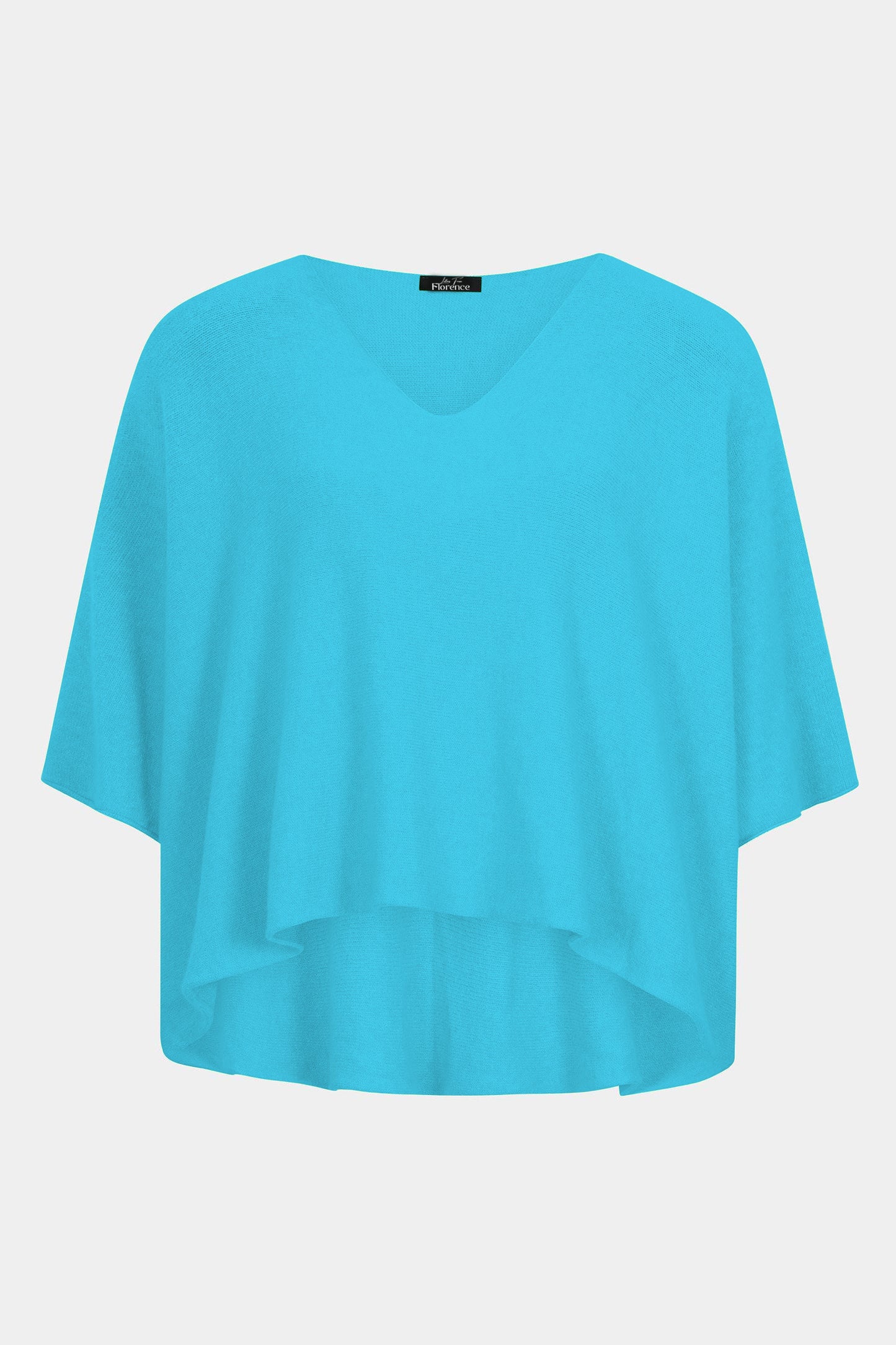 Cloud Two V-Neck 3/4 Sleeve Crop