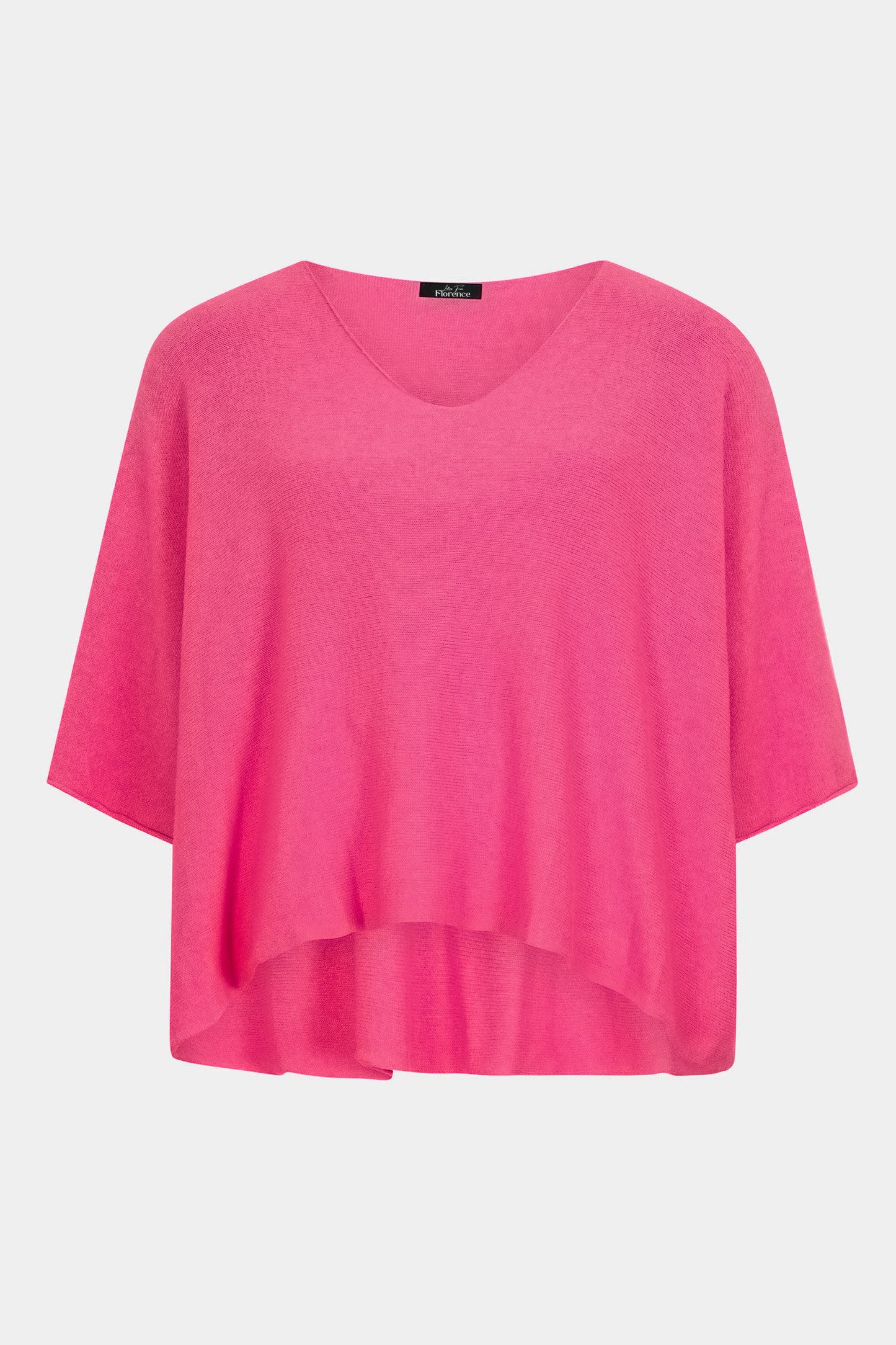 Cloud Two V-Neck 3/4 Sleeve Crop