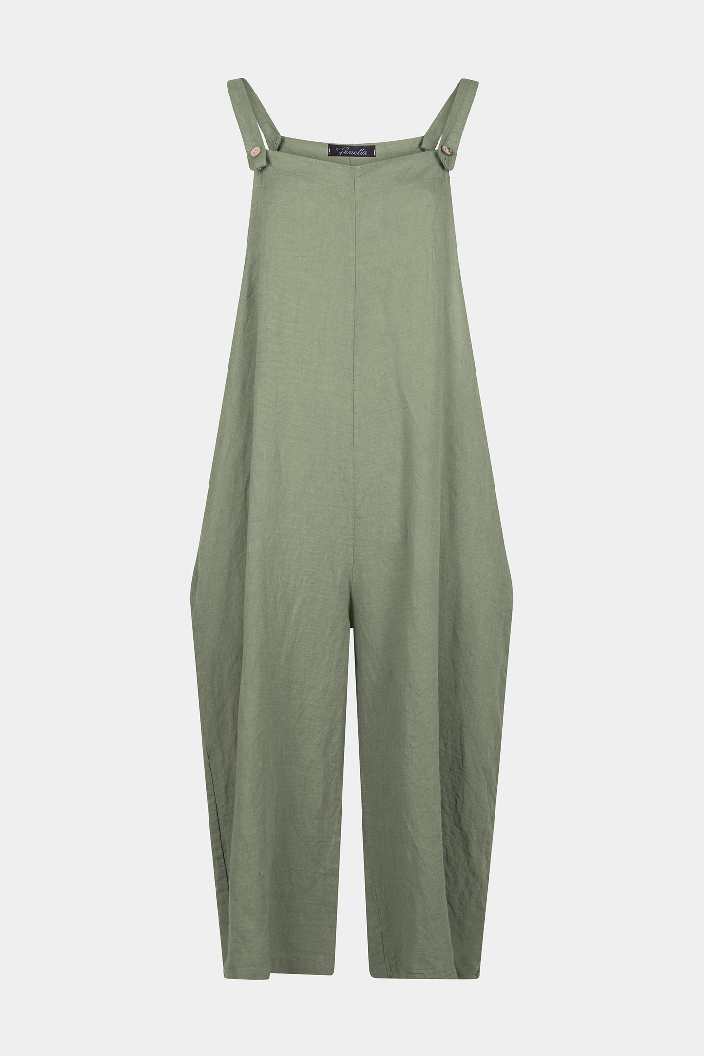 Artisan Linen Dungarees