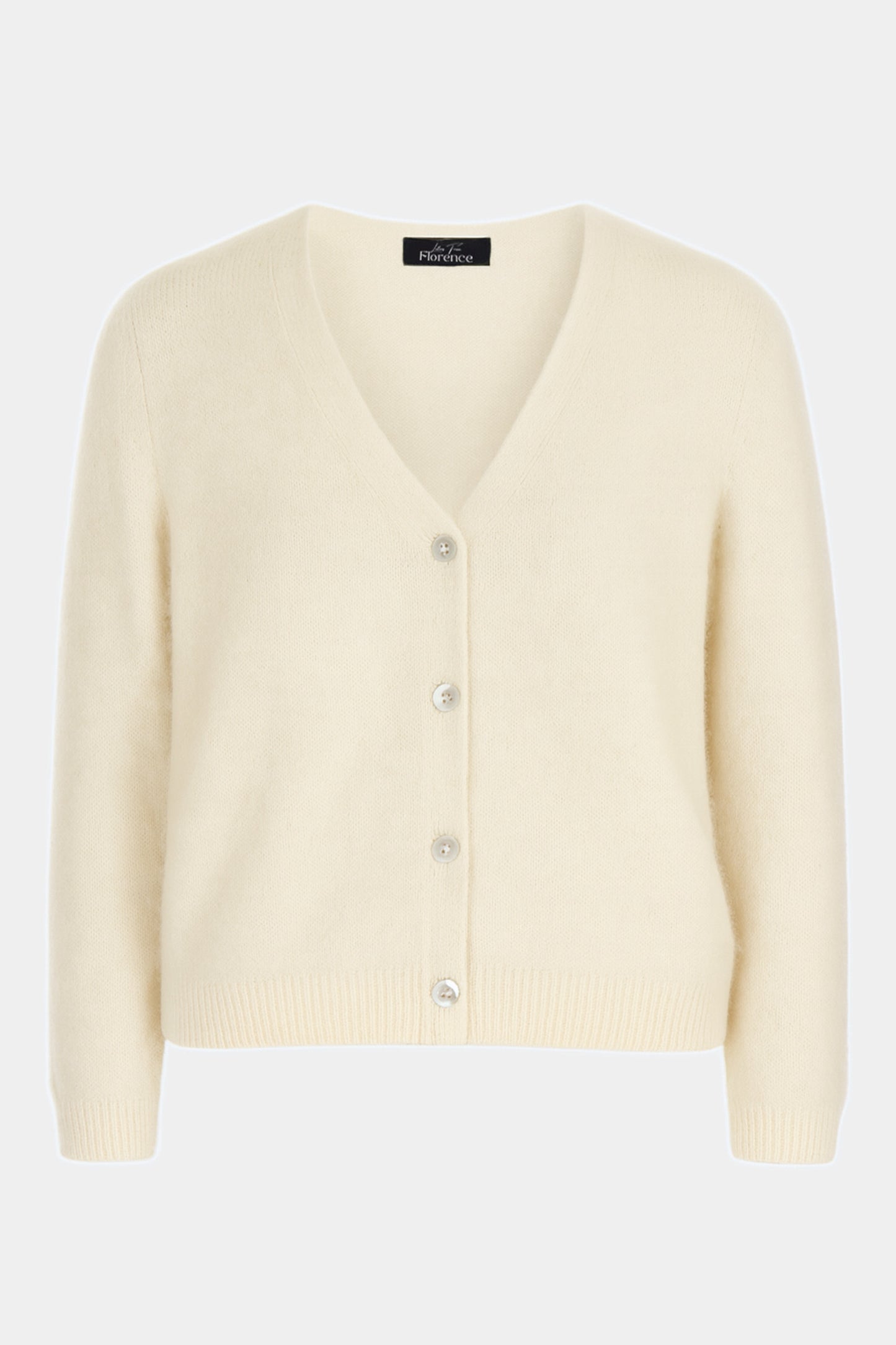 V-Neck Alpaca Cardigan