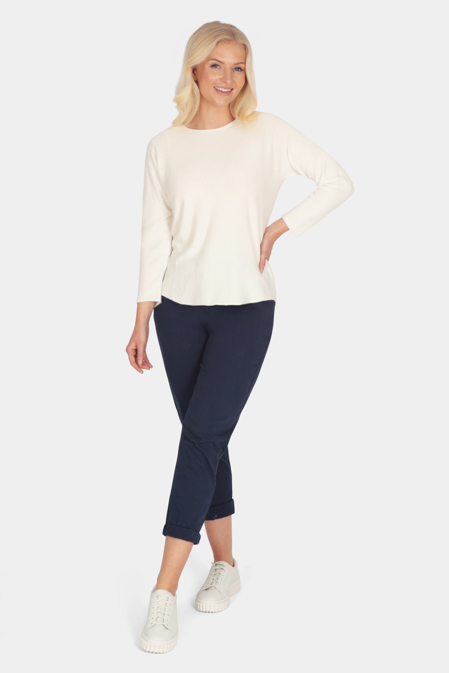Cloud One Slash Neck Jumper