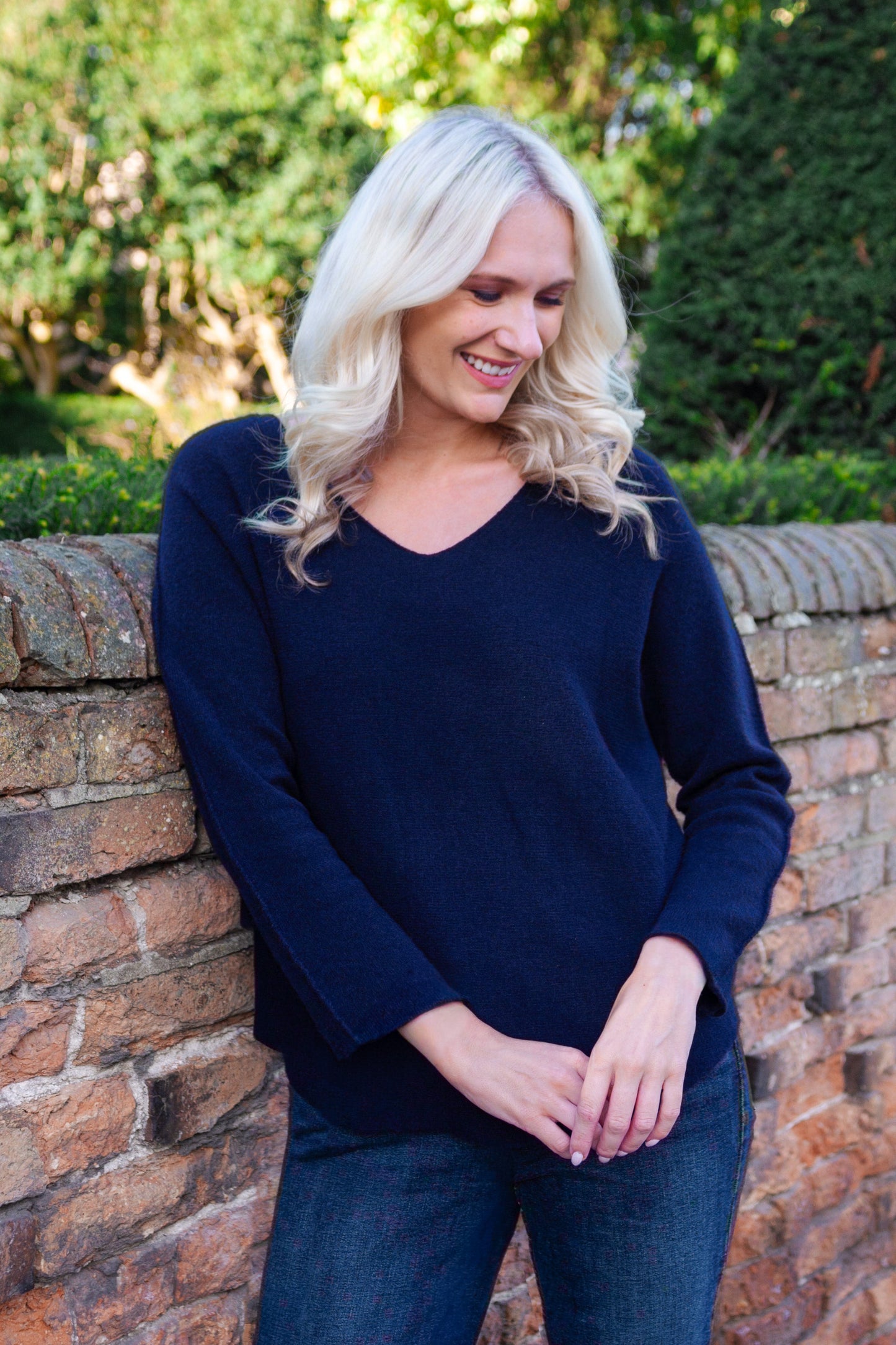Cloud Two V-Neck Jumper