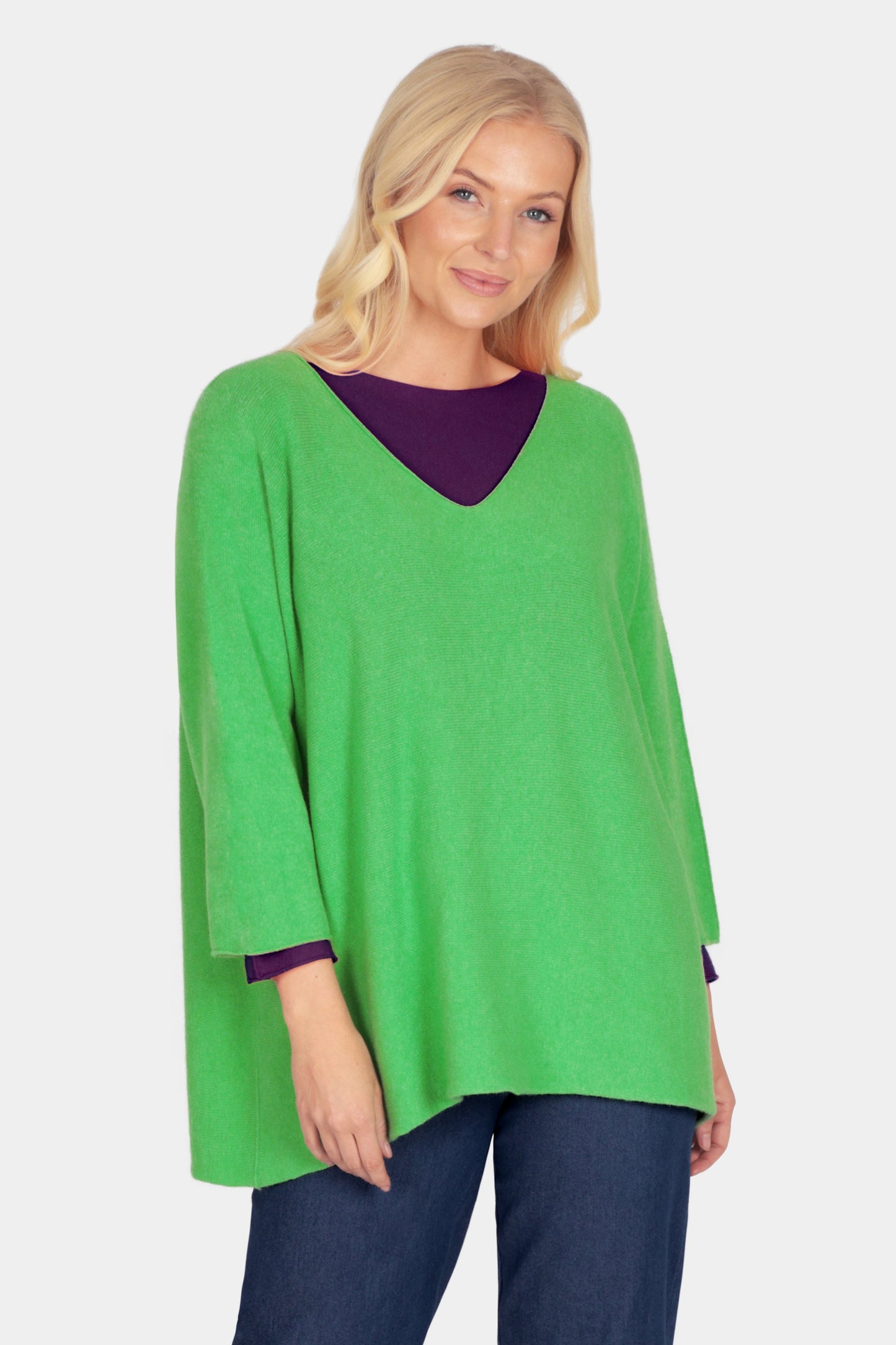 Cloud Two V-Neck Oversize Jumper