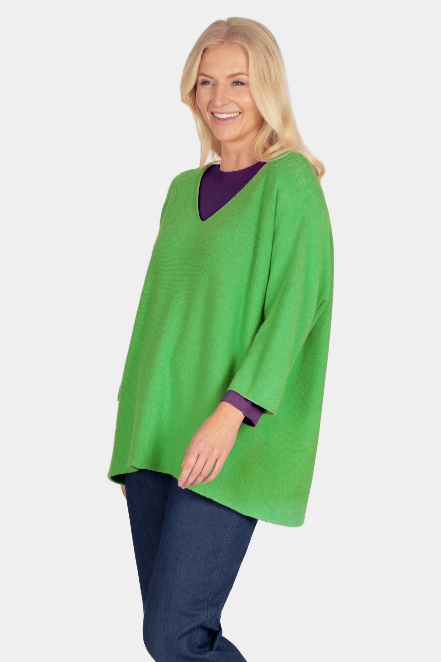 Cloud Two V-Neck Oversize Jumper