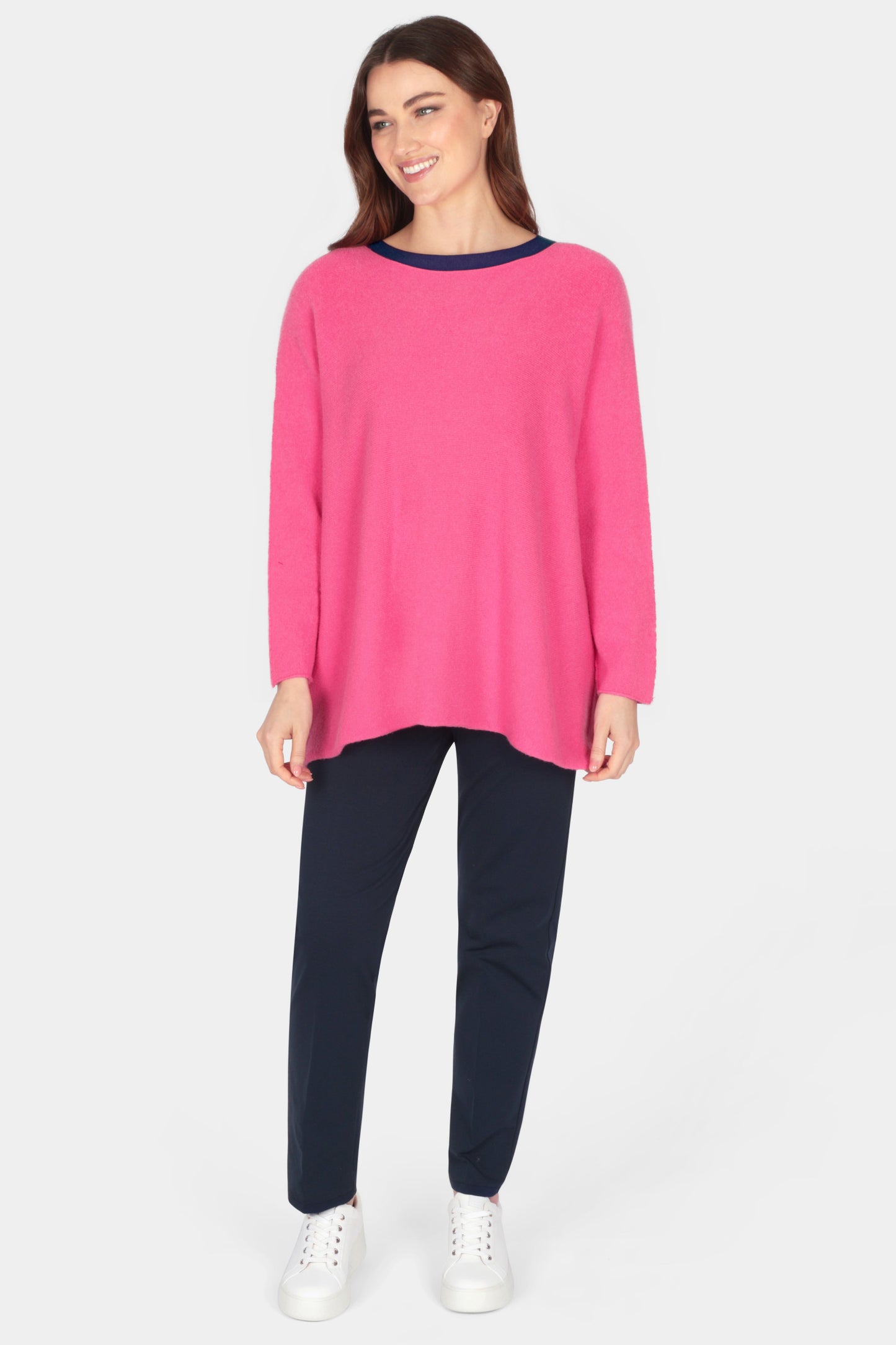 Cloud Two Slash Neck Oversize Jumper