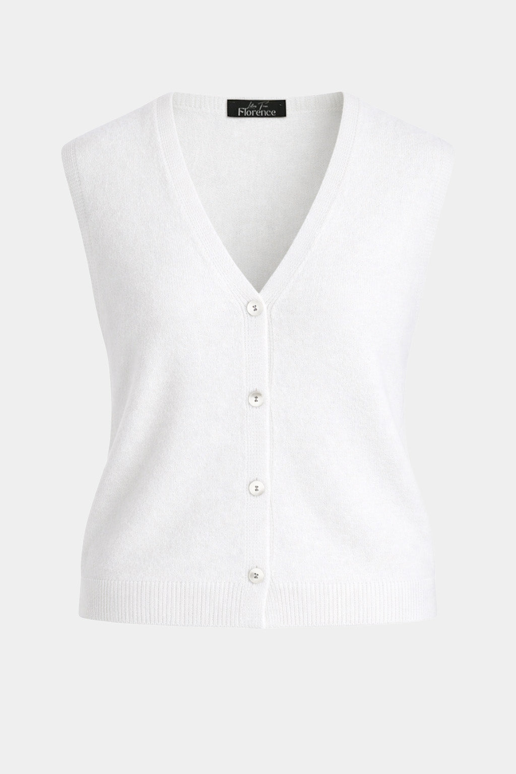 Alpaca Cloud Spun Button Vest