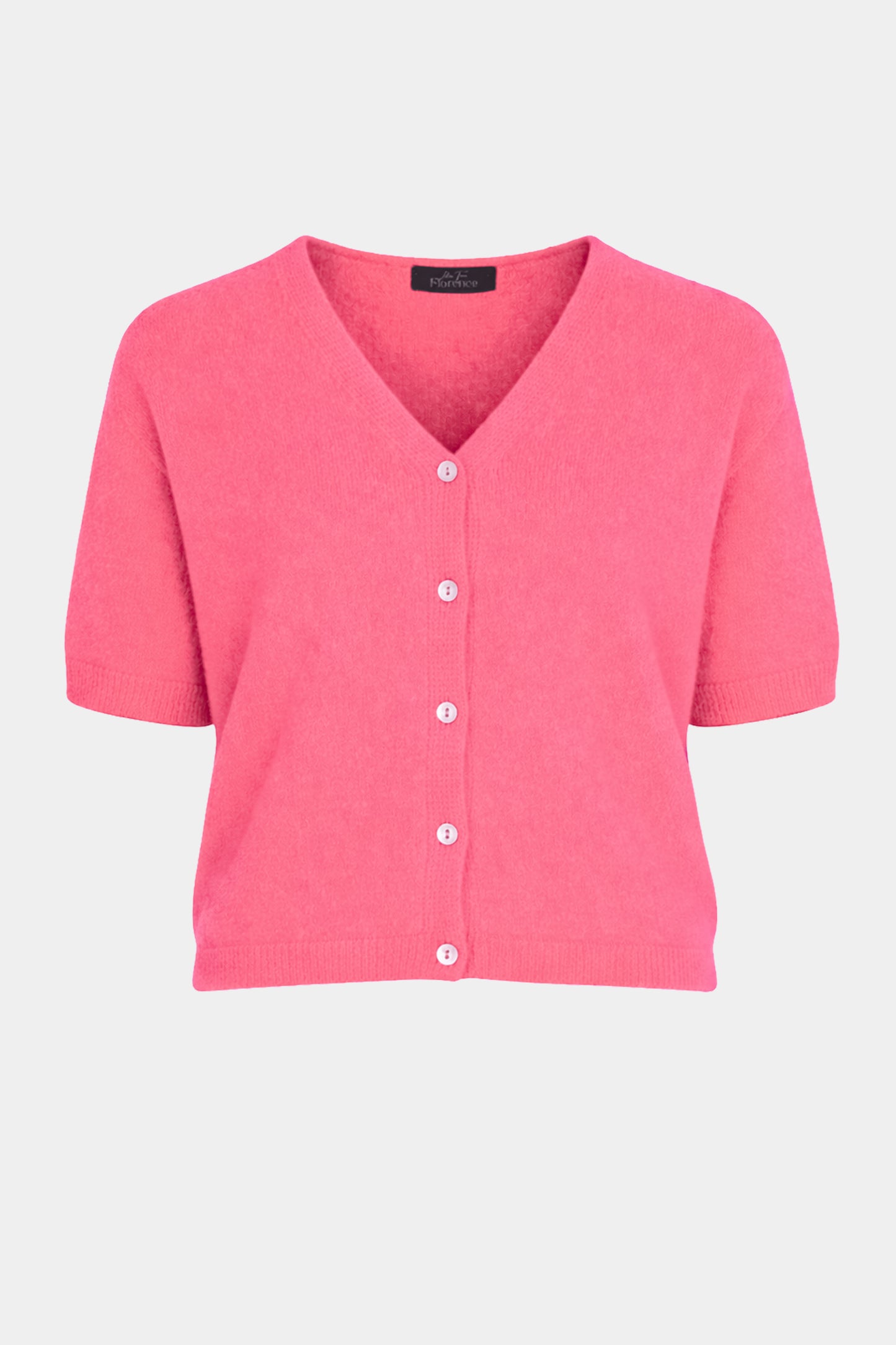 Alpaca Short Sleeve Cardigan