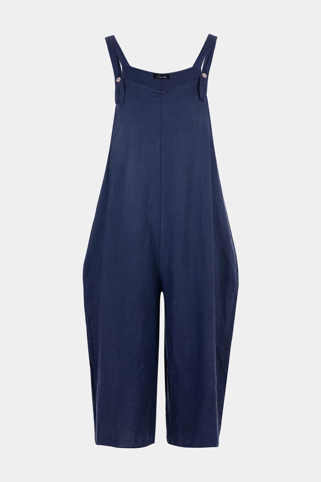 Artisan Linen Dungarees