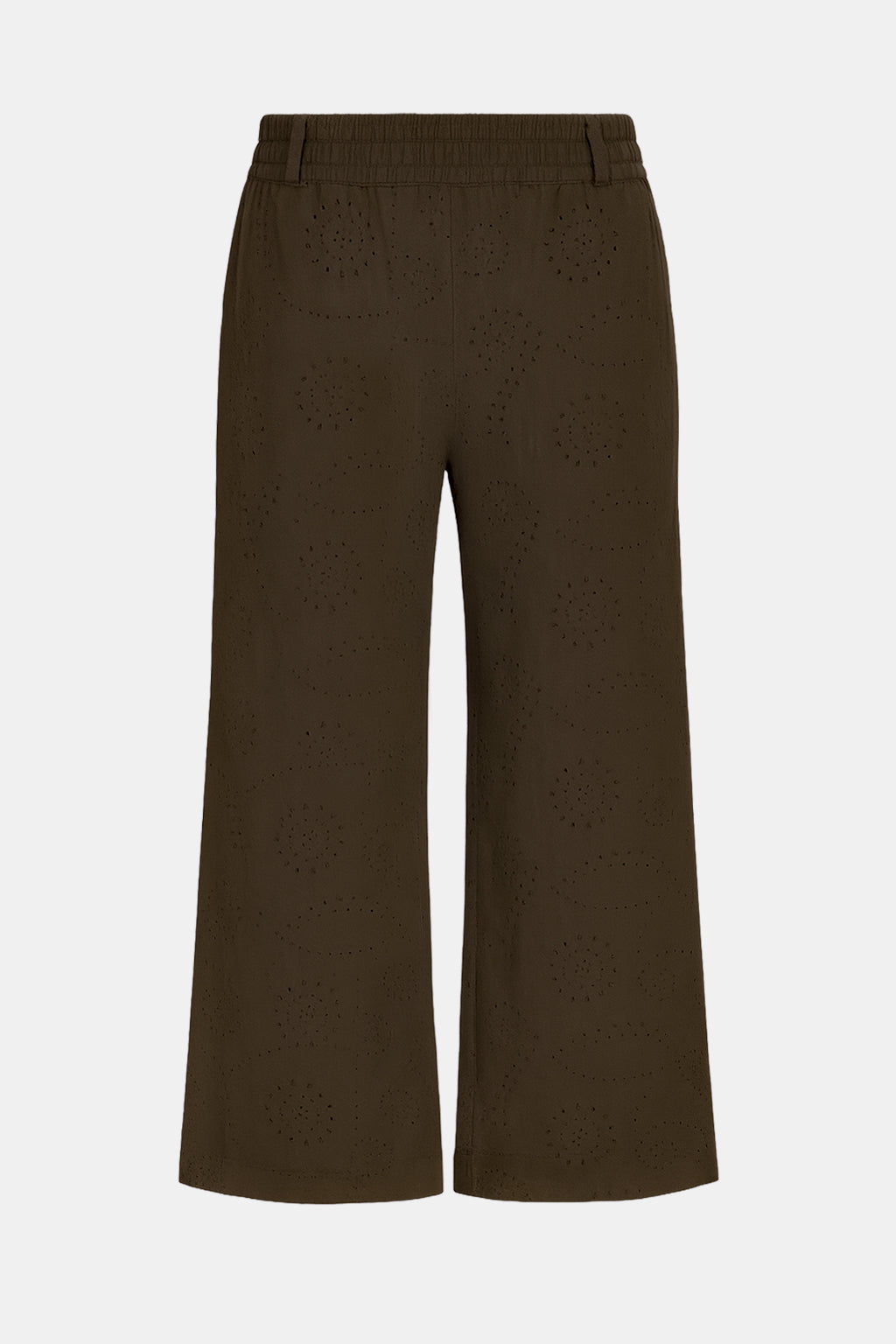 Anglaise Cotton Wide Leg Trousers