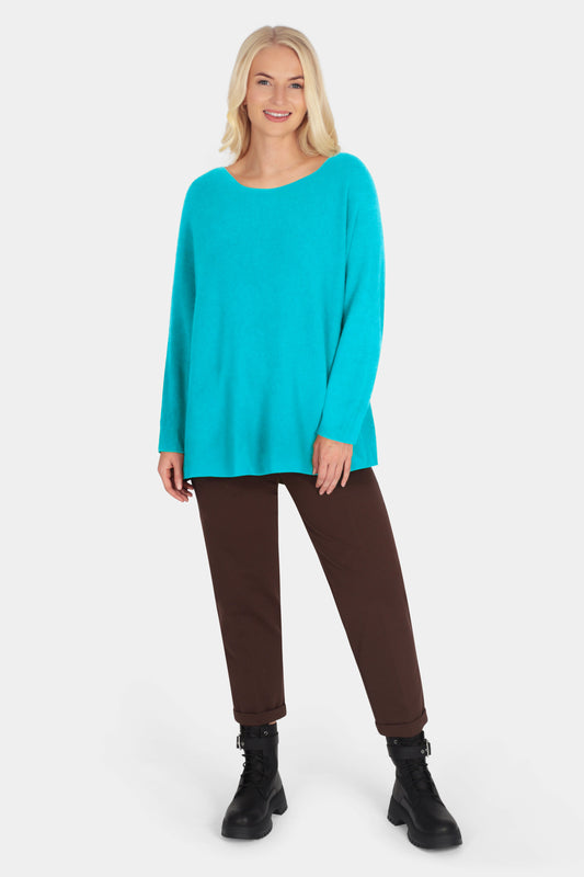 Cloud One Slash Neck Oversize Jumper