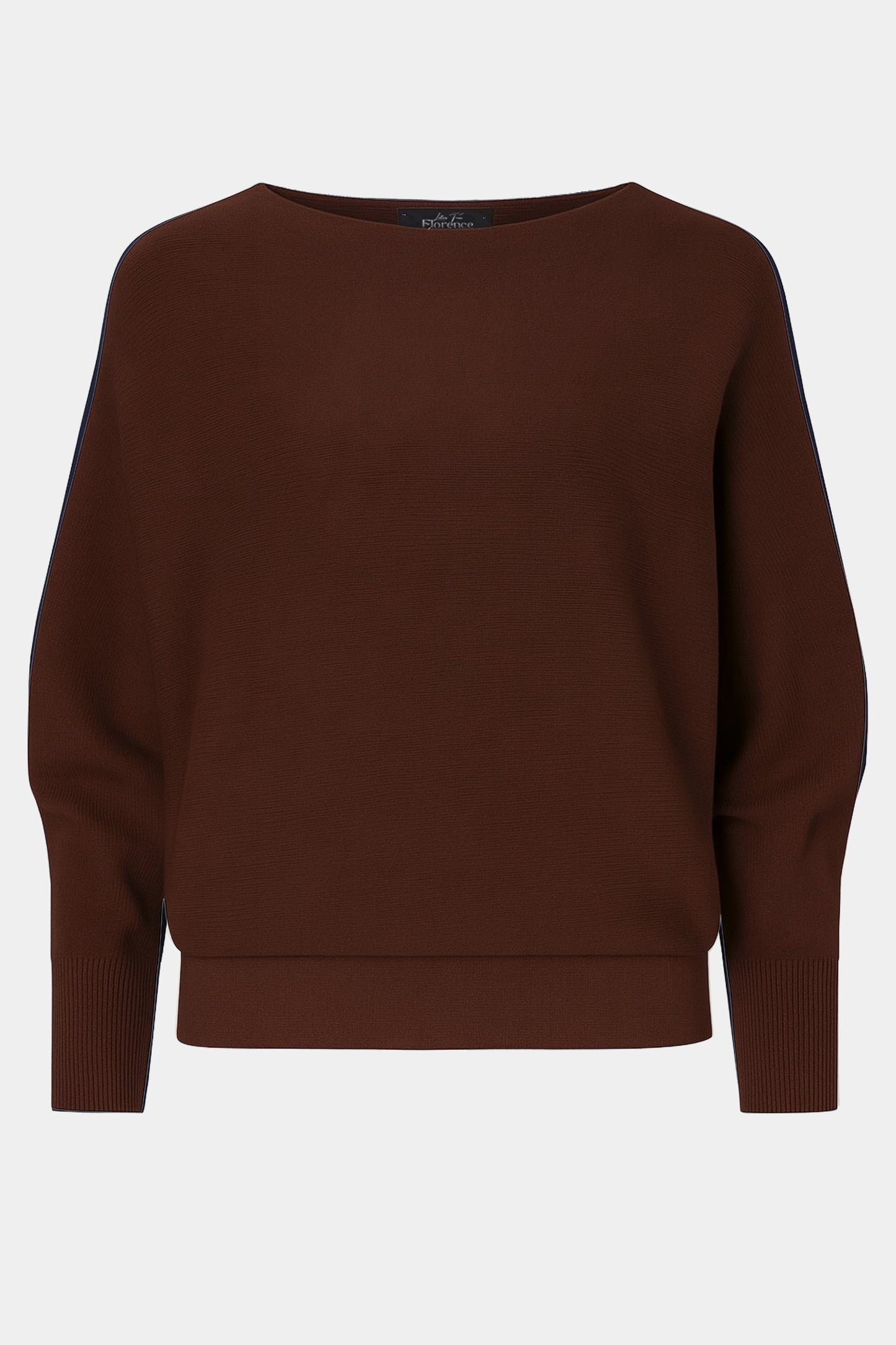 Cloud Two Slash Neck Batwing Jumper