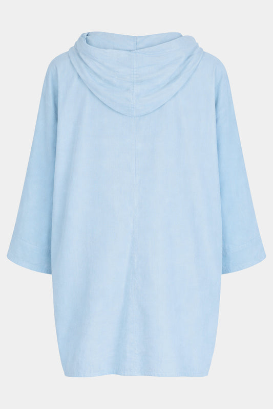Cotton Needlecord Hooded Jacket