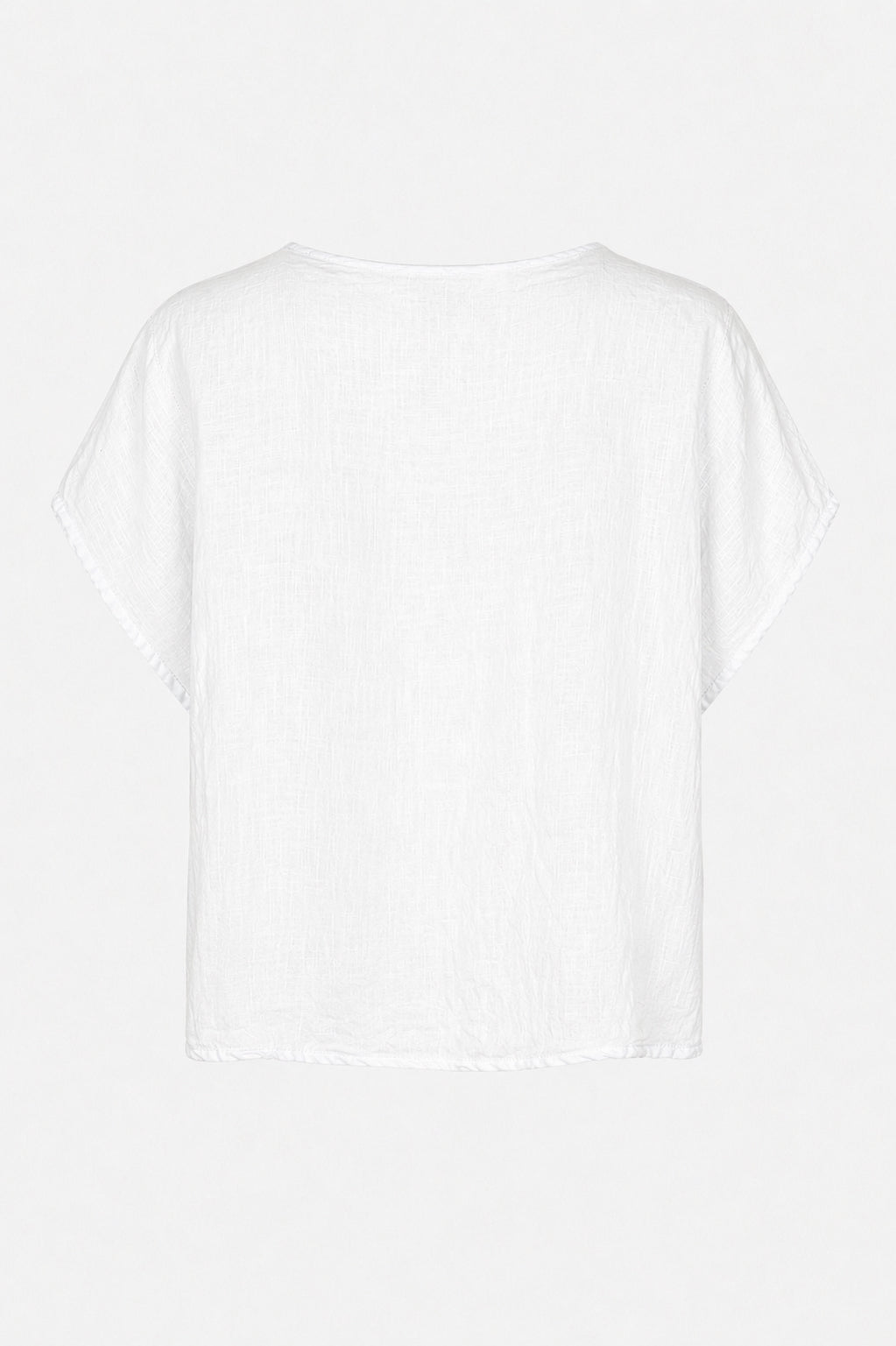 Artisan Seam Linen Top