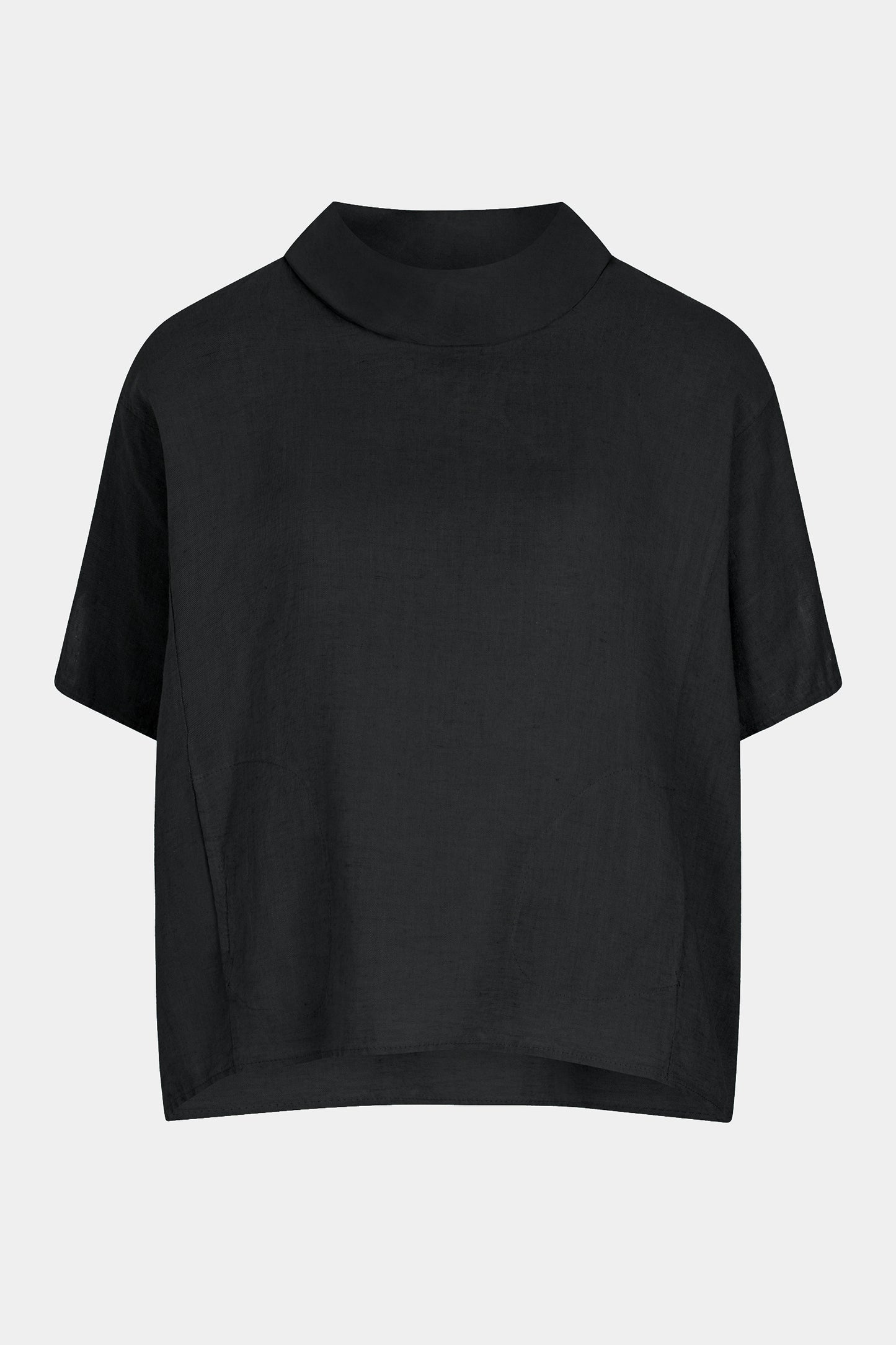 Marina Cowl Neck Linen Top