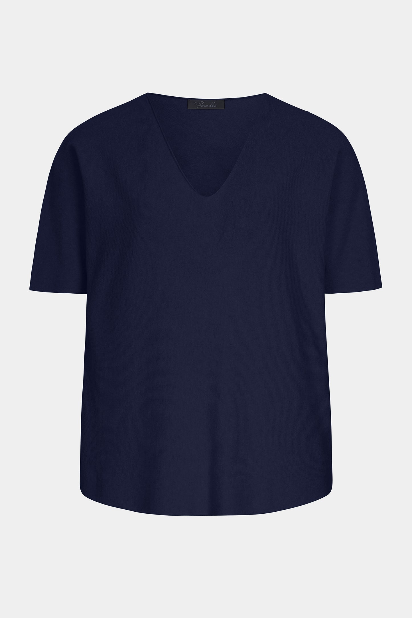 Robin V-Neck Short Sleeve Cloud Knit Jumper