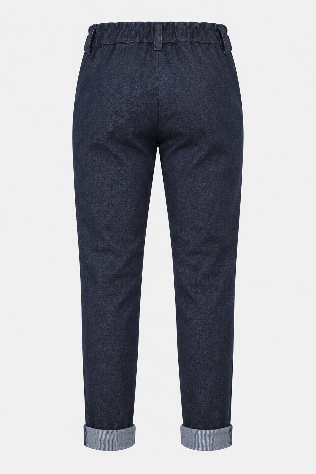 Cotton Stretch Denim Slimfit Trousers