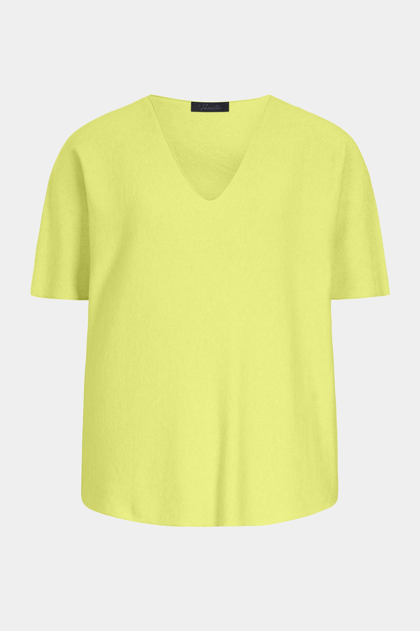 Robin V-Neck Short Sleeve Cloud Knit Jumper