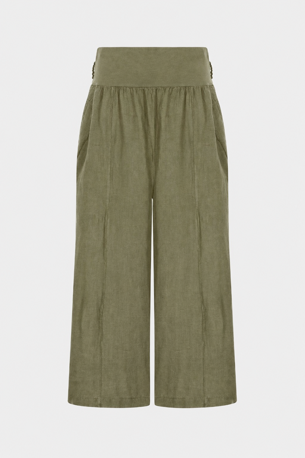 Palazzo Linen Trousers