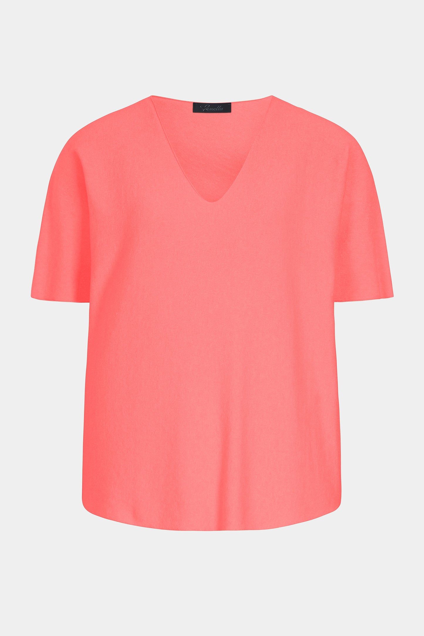 Robin V-Neck Short Sleeve Cloud Knit Jumper