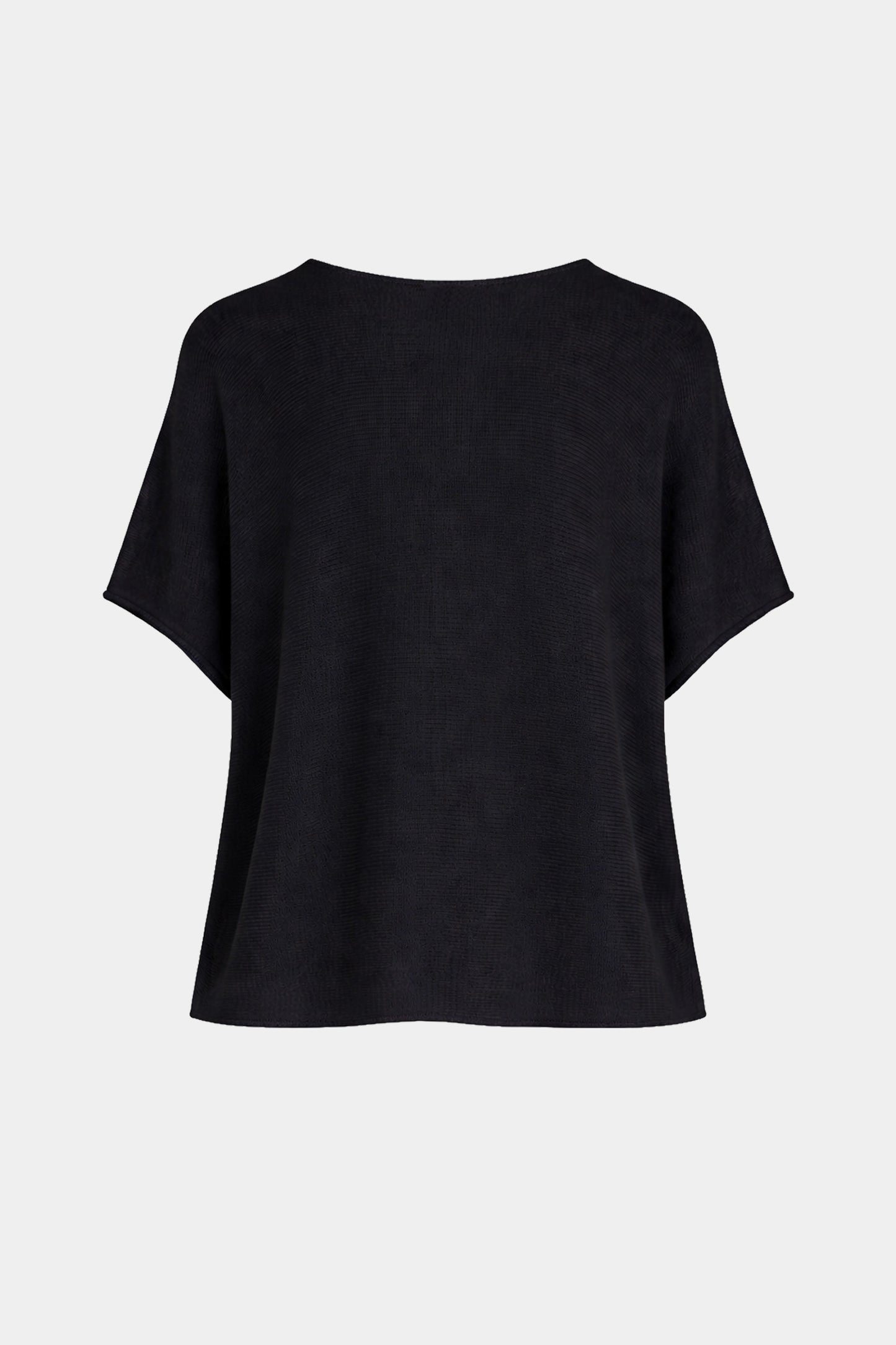 Round Neck Cotton Knit Top
