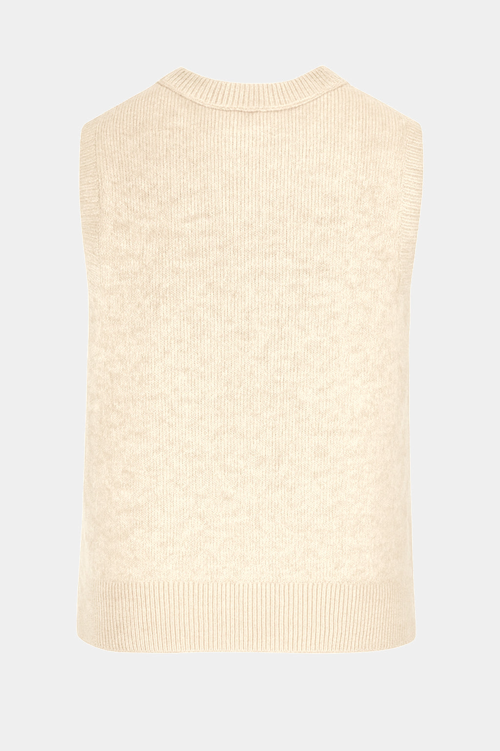 Fluffy Knit Side-Button Vest