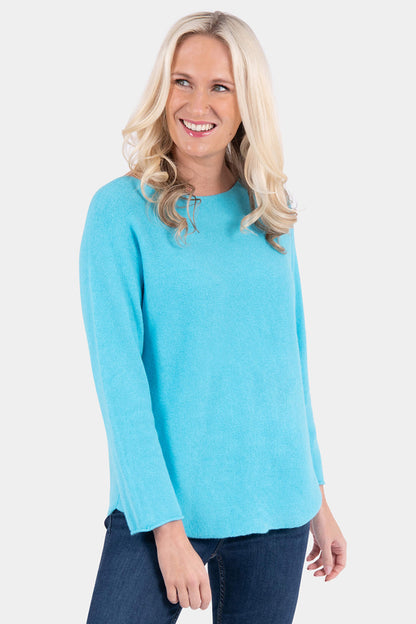 Cloud Two Slash Neck Jumper