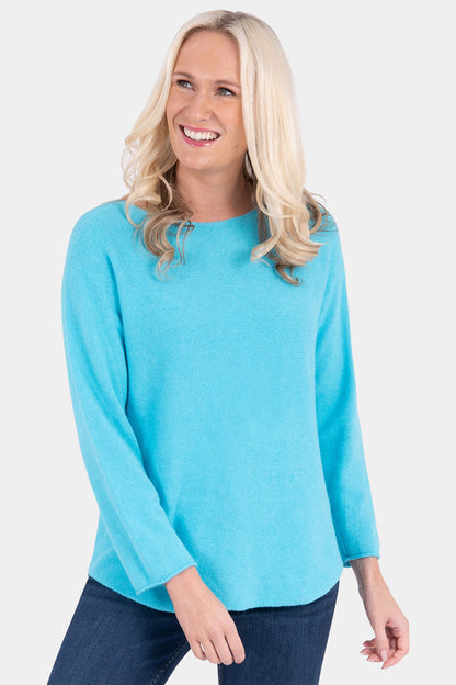 Cloud Two Slash Neck Jumper