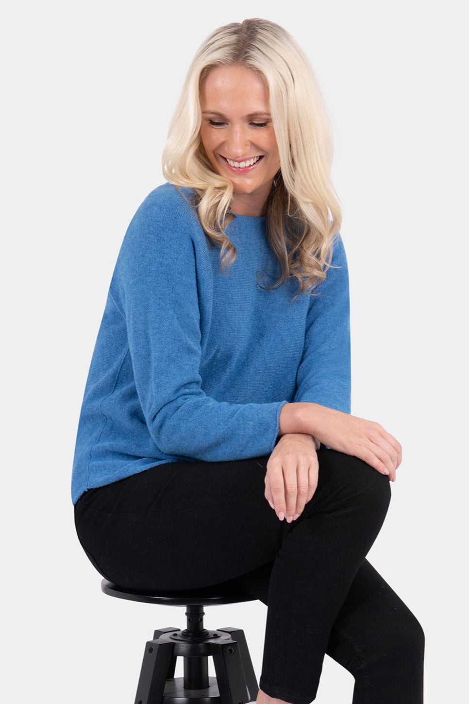 Cloud Two Slash Neck Jumper