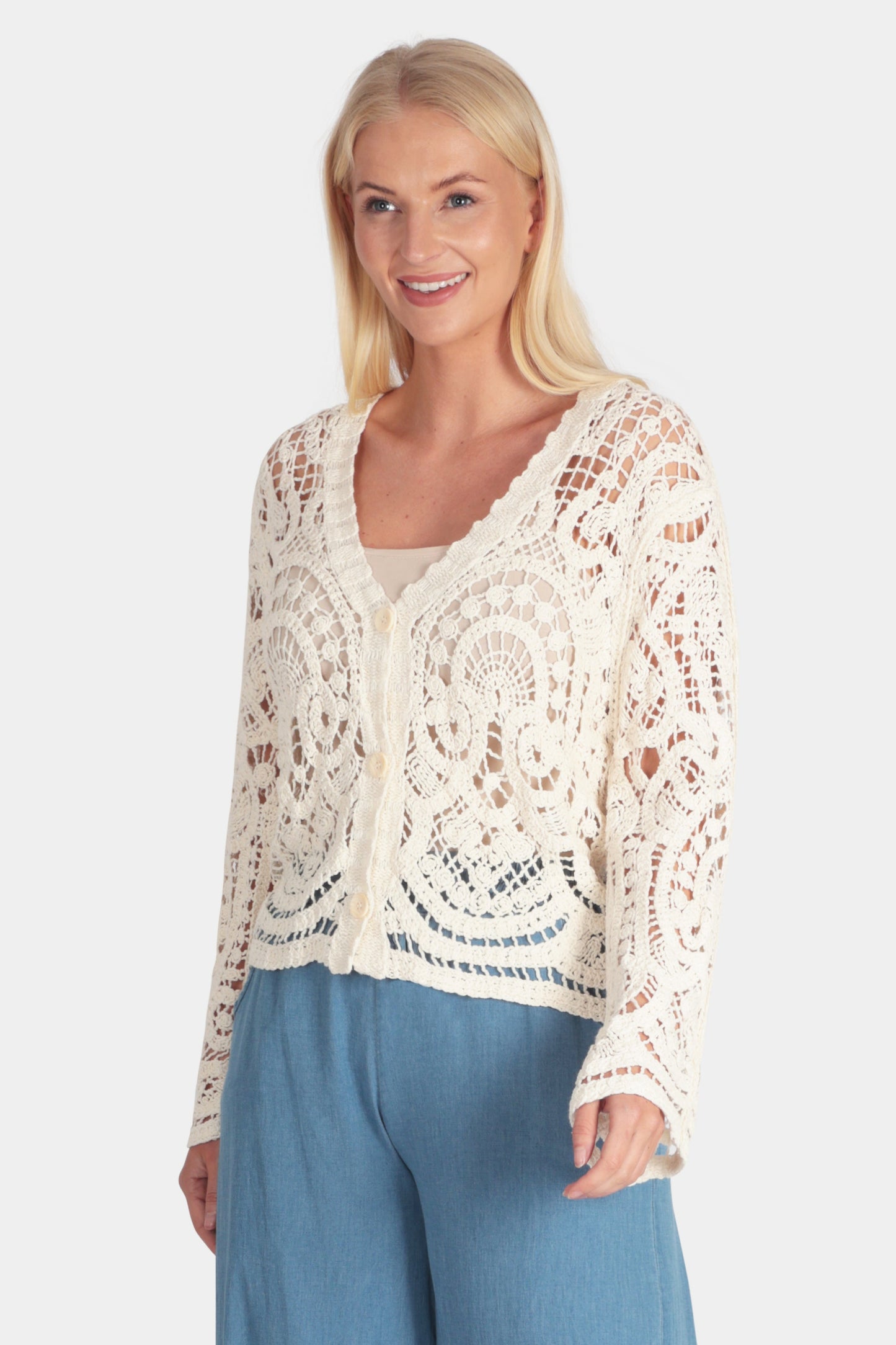 Crochet Cardigan - Fenella