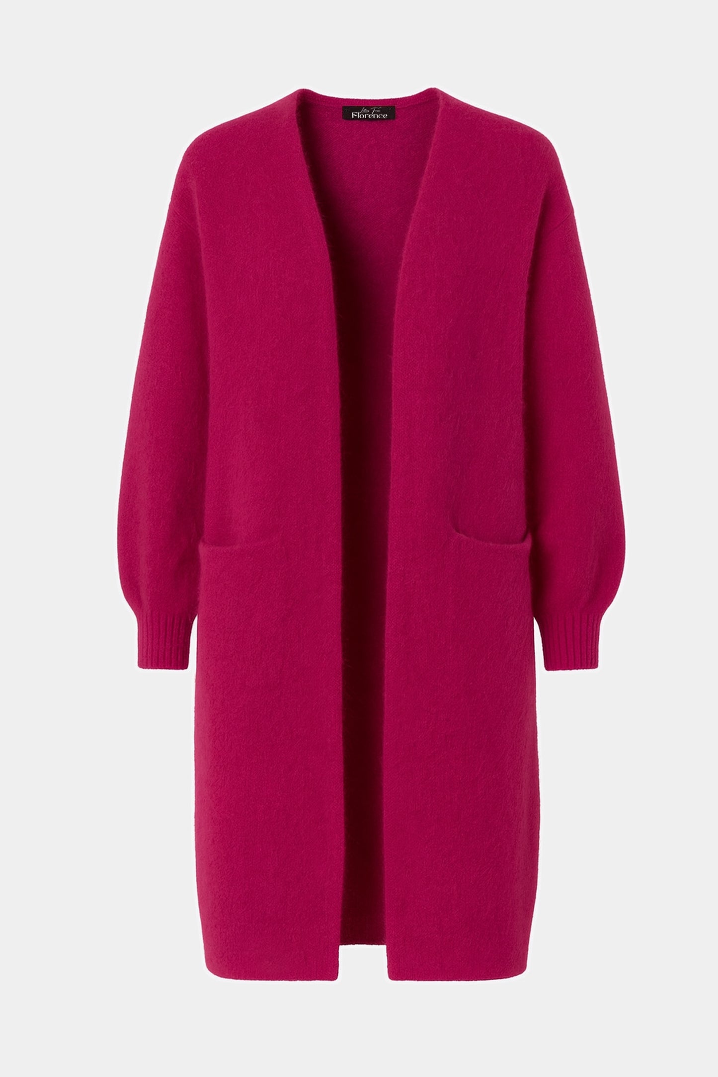 Fine Alpaca Long Cardigan