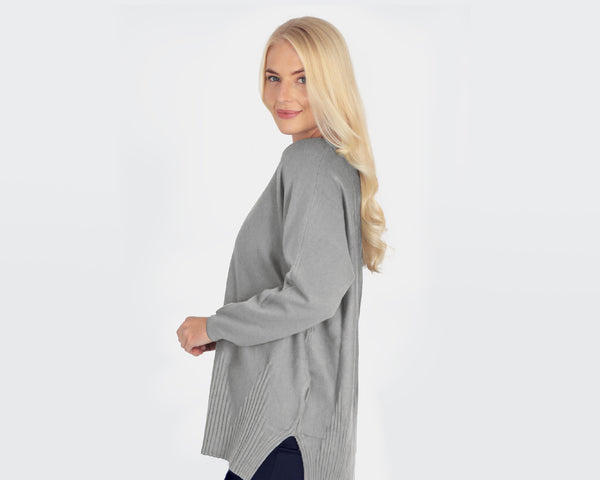 Crew Rib Front Seam Jumper