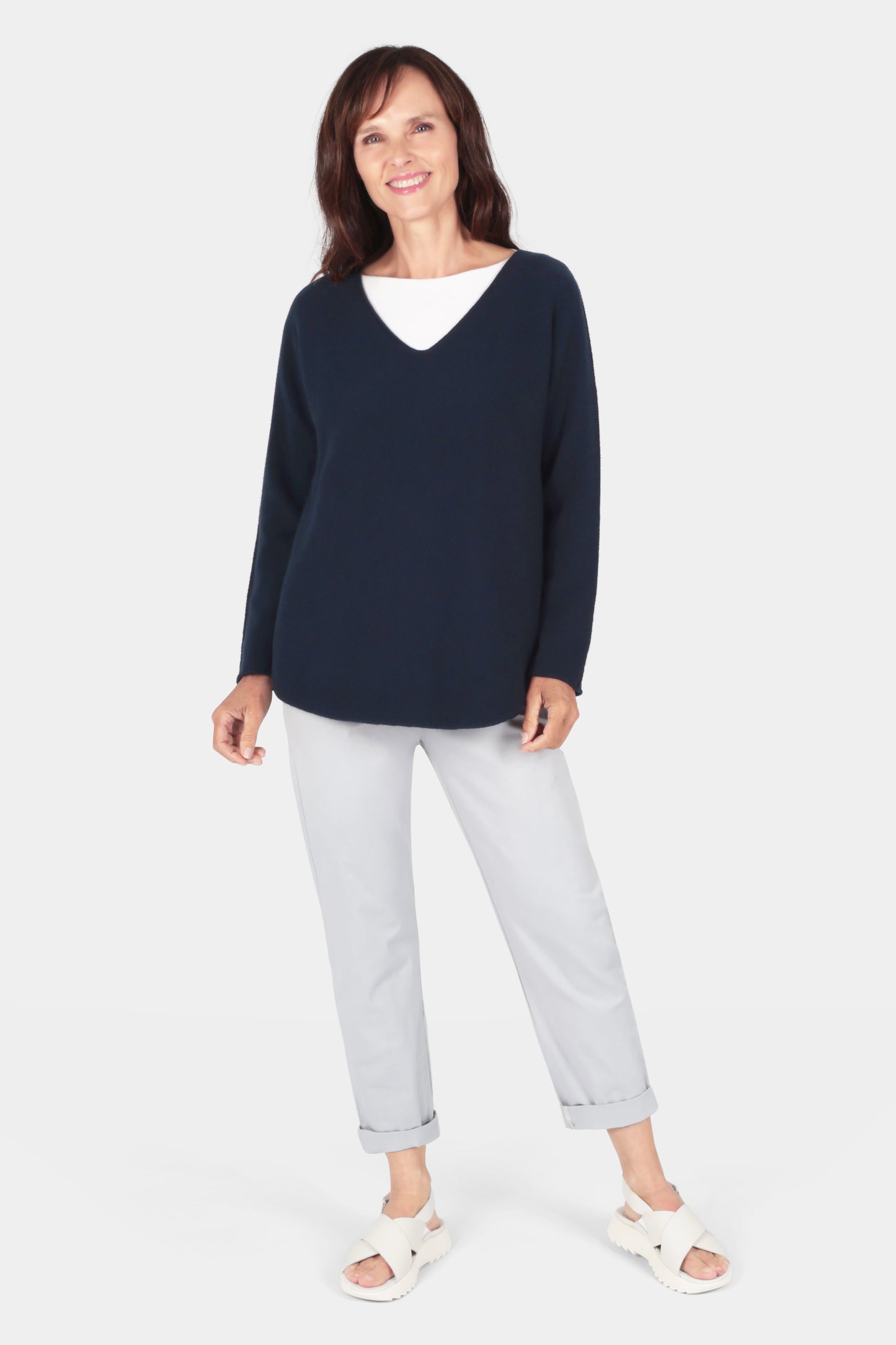 Cloud Two V-Neck Jumper