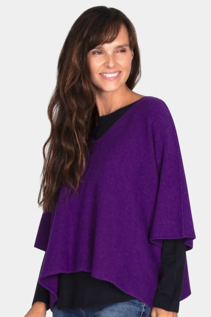 Cloud Two V-Neck 3/4 Sleeve Crop