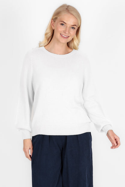 Heritage Cotton Crew Jumper