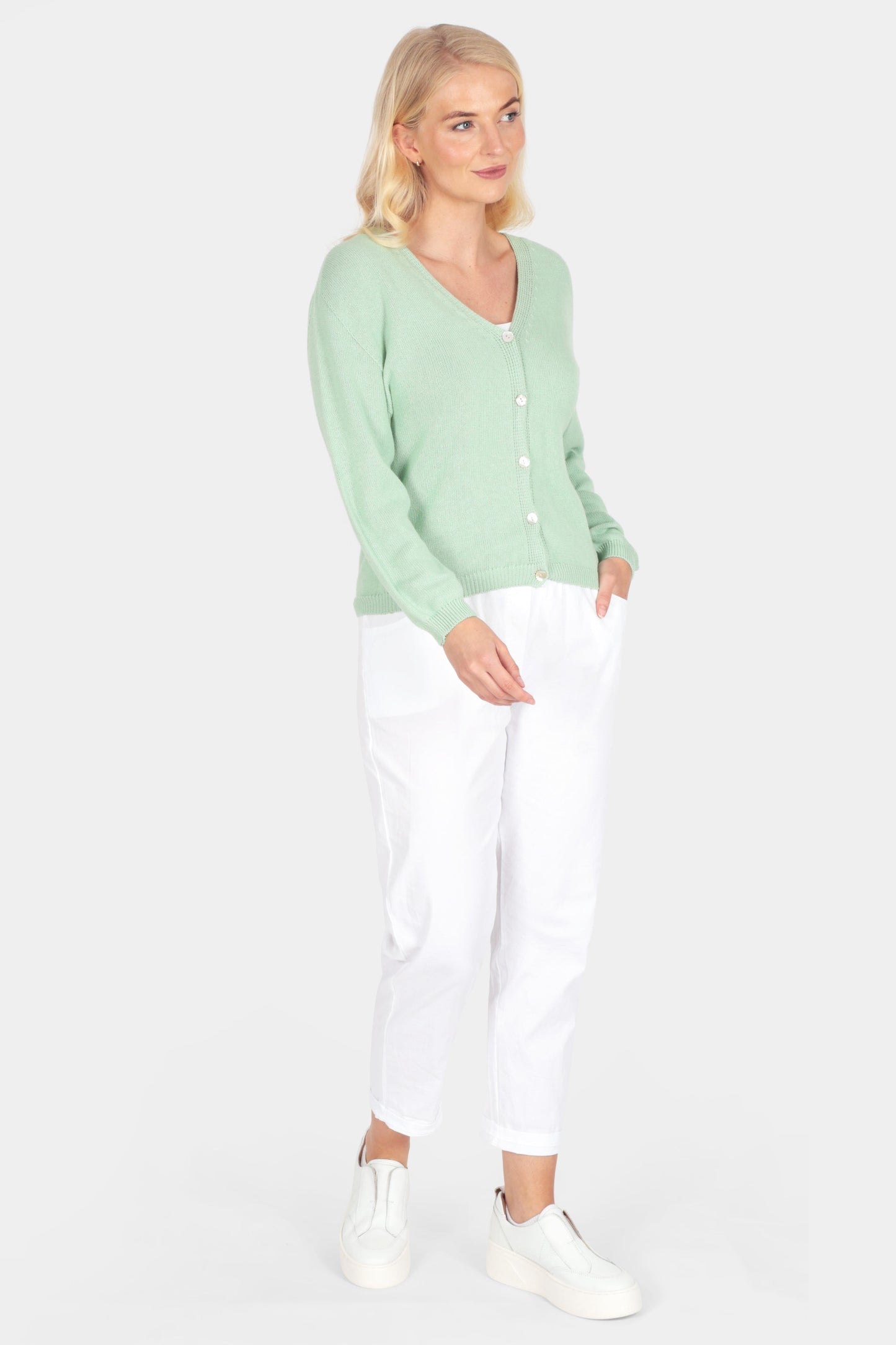 Heritage Cotton V Cardigan
