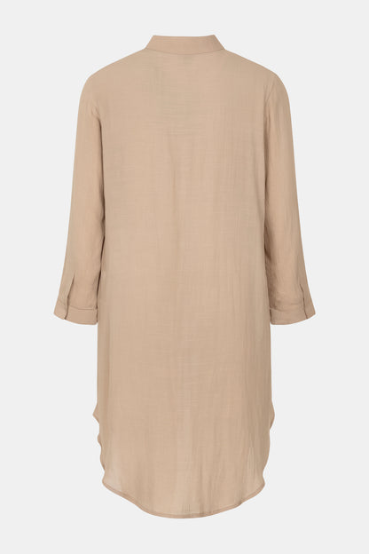 Cotton Beach Shirt Dress
