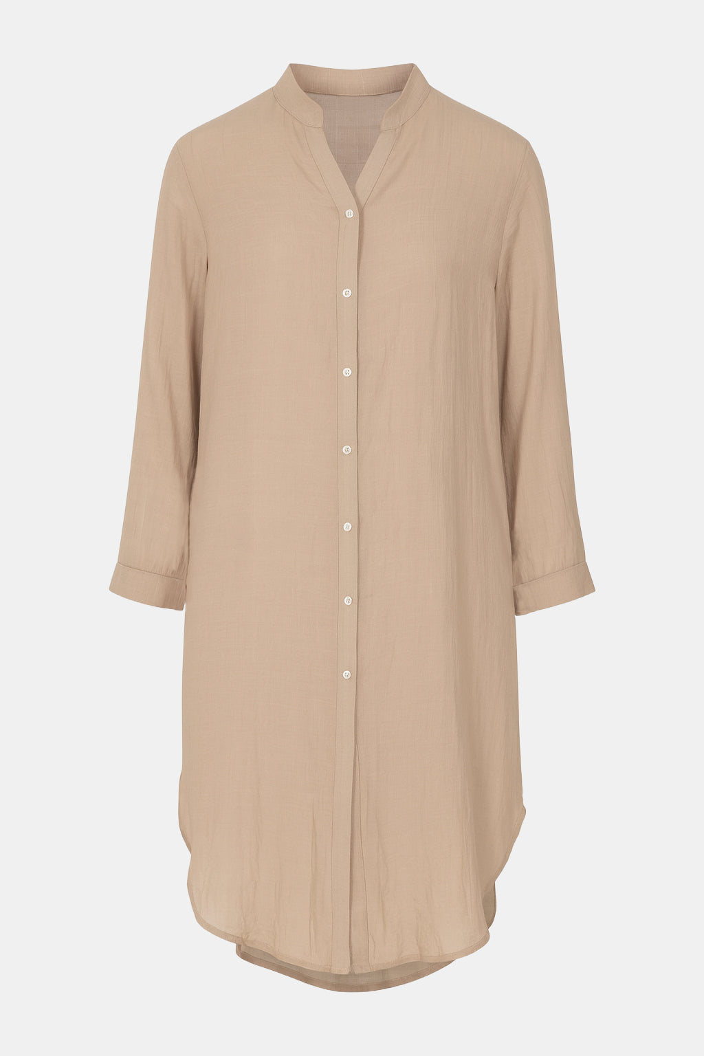 Cotton Beach Shirt Dress