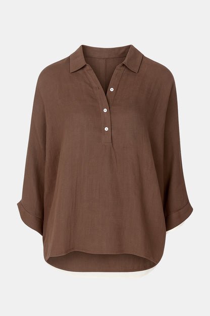 Cotton Relaxed Fit Blouse