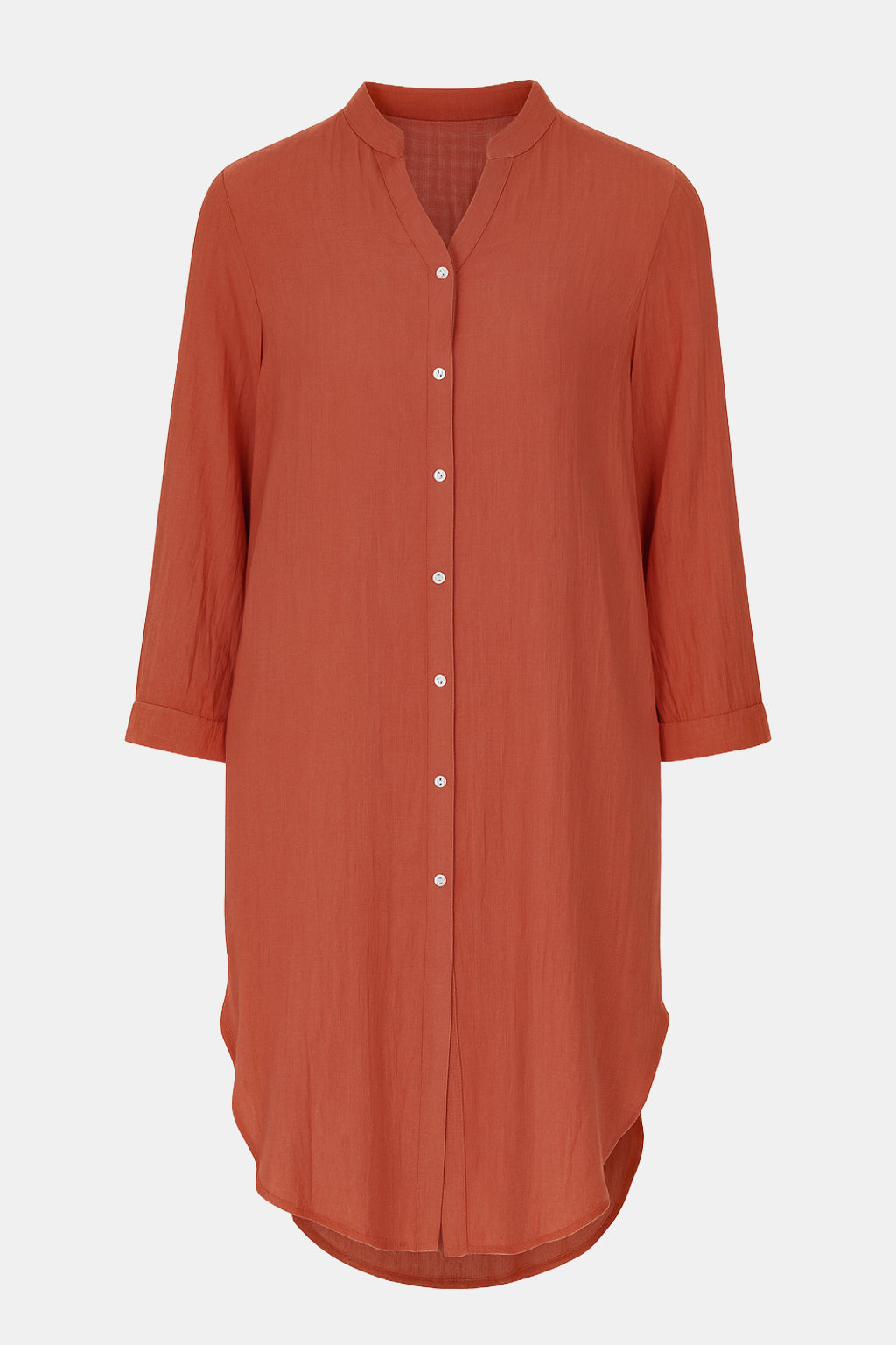 Cotton Beach Shirt Dress