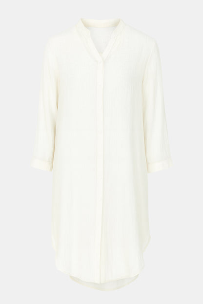 Cotton Beach Shirt Dress