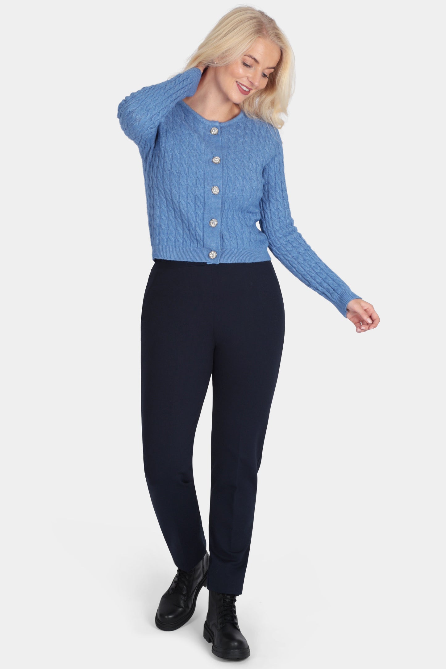 Pencil Leg Viscose Magic Trousers