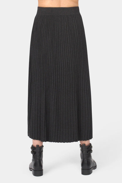 Italian Button Front Knitted Skirt