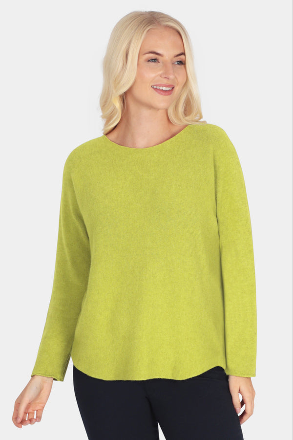 Cloud Two Slash Neck Jumper
