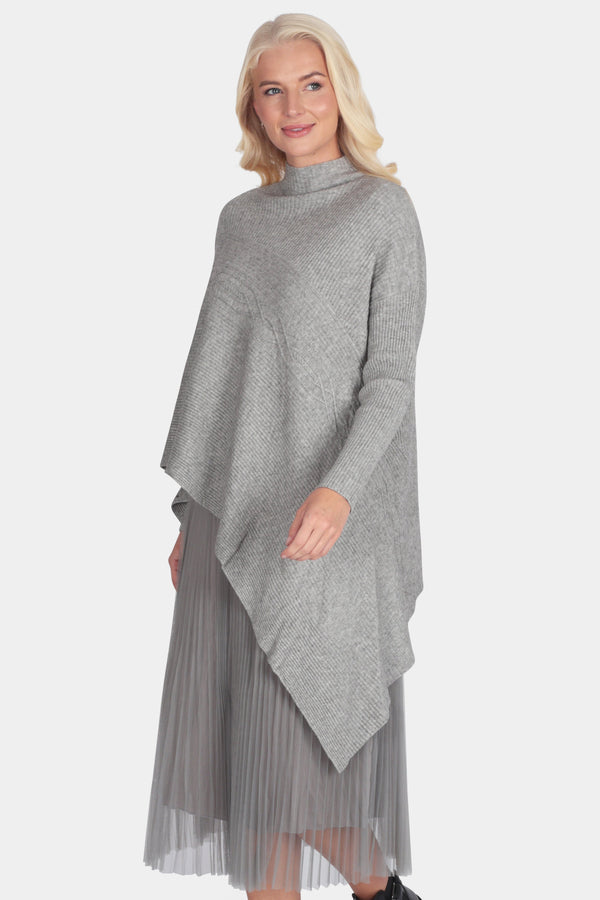 Thea High Neck Asymmetric Dress Set