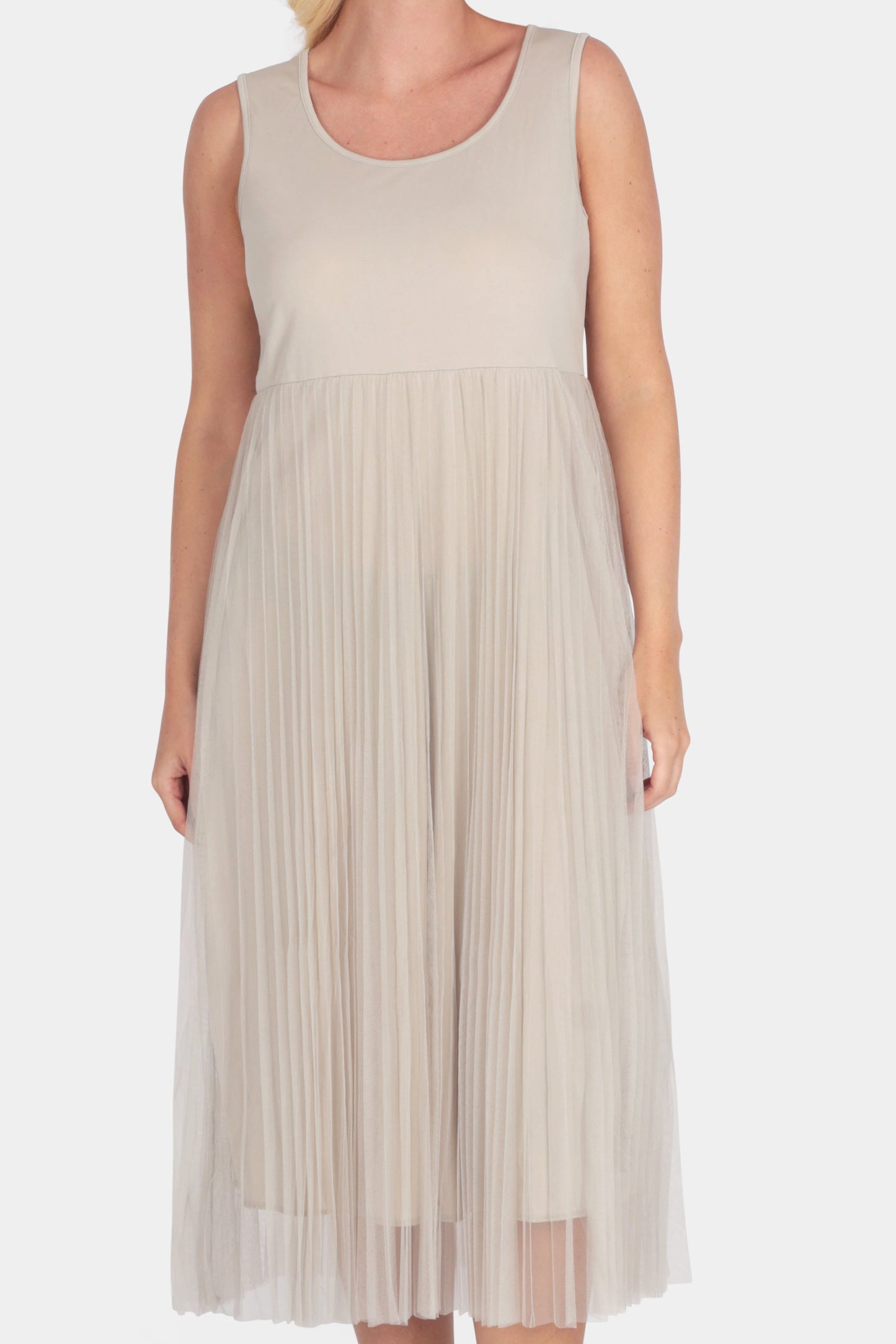 Ella Cowl Neck Ribbon Dress Set